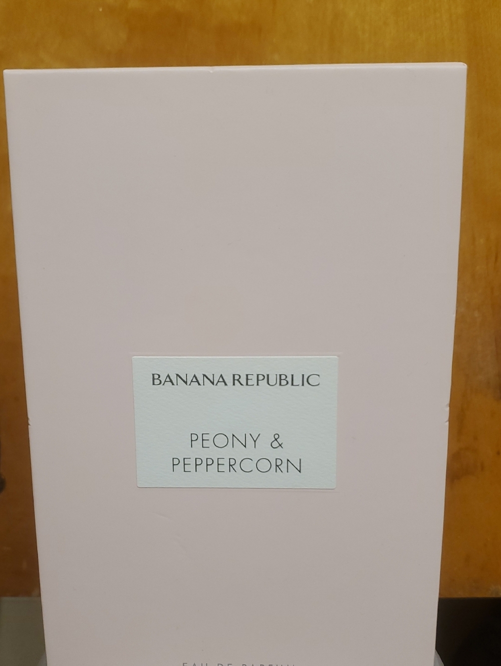 Banana Republic Peony & Peppercorn Light Pink Box